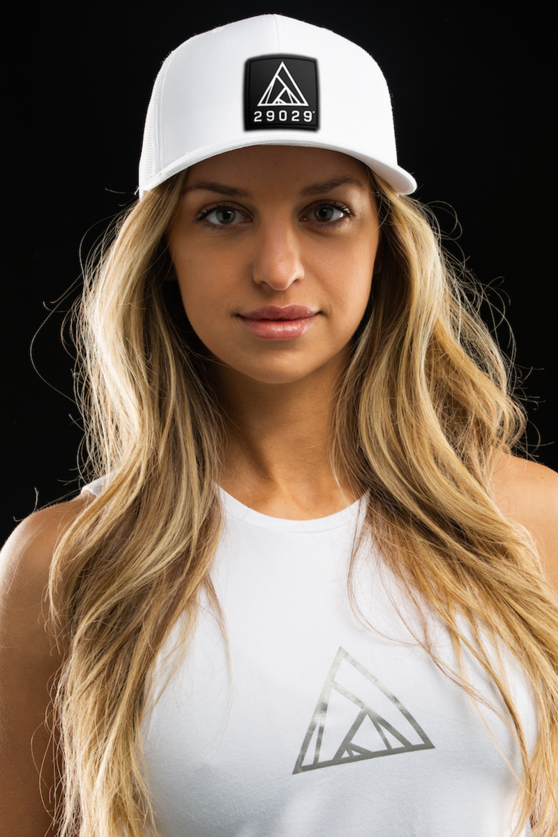 Casquette Peak Patch - Blanc