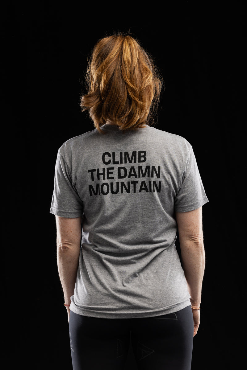 T-shirt « Escaladez la foutue montagne »